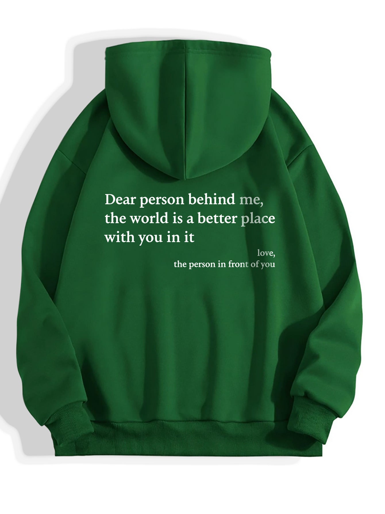 Dear Person Behind Me Hoodie – Wear Your Message, Change Someone’s Day